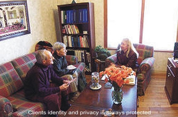 Financial Decisions meeting with clients